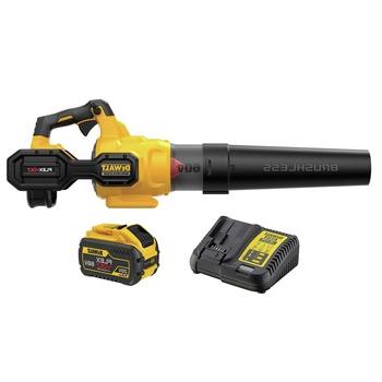 Dewalt DCBL772X1 60V MAX FLEXVOLT无刷锂离子无绳手持式轴向鼓风机套件(3 Ah)