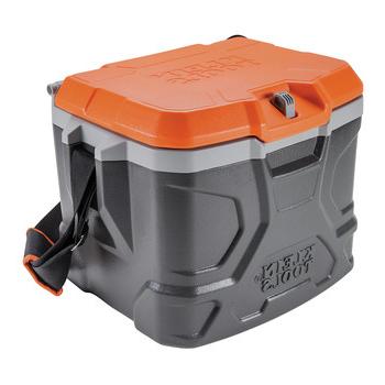 COOLERS AND TUMBLERS | Klein Tools 55600 Tradesman Pro Tough Box 17 Quart Cooler