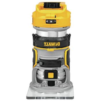 紧凑型路由器|工厂修复Dewalt DCW600BR 20V MAX XR无刷紧凑型锂离子1/4英寸. 无线路由器(仅限工具)