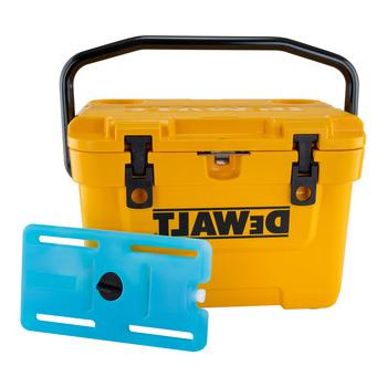 COOLERS AND TUMBLERS | Dewalt DXC1001 10 Quart Roto-Molded Lunchbox Cooler/ 10 Quart Ice Pack Cooler Combo