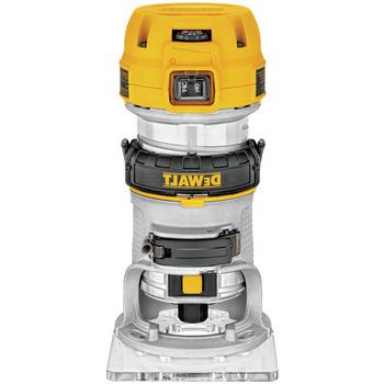 紧凑路由器| Dewalt DWP611 110V 7安培1-1/4马力变速最大扭矩有线紧凑路由器